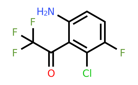 CAS 277301-94-7 | 1-(6-Amino-2-chloro-3-fluorophenyl)-2,2,2-trifluoroethanone