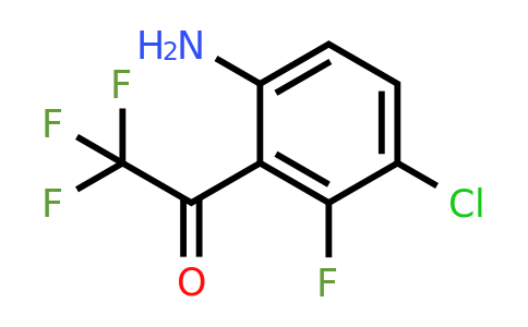 CAS 277301-95-8 | 1-(6-Amino-3-chloro-2-fluorophenyl)-2,2,2-trifluoroethanone