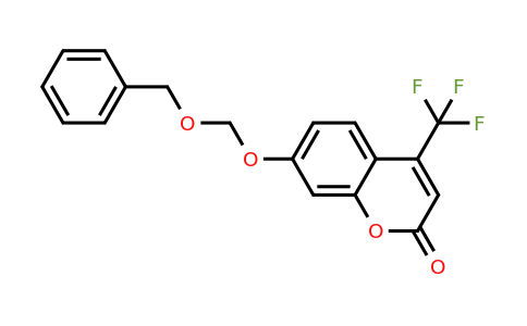 CAS 277309-33-8 | 7-((Benzyloxy)methoxy)-4-(trifluoromethyl)-2H-chromen-2-one