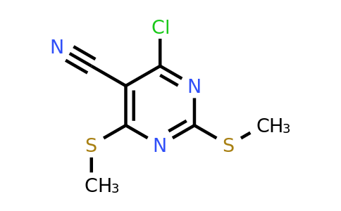 CAS 277749-57-2 | 4-Chloro-2,6-bis(methylthio)pyrimidine-5-carbonitrile