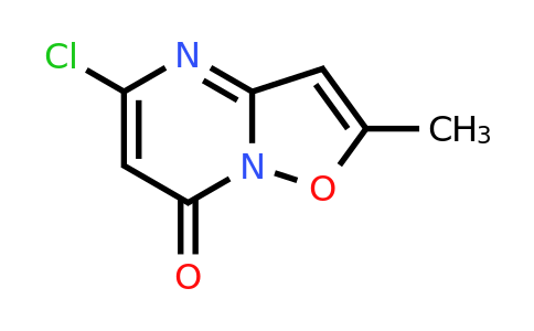 CAS 278614-92-9 | 5-chloro-2-methyl-7H-[1,2]oxazolo[2,3-a]pyrimidin-7-one