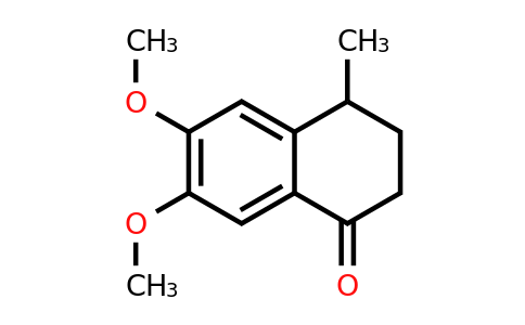 CAS 27877-74-3 | 6,7-dimethoxy-4-methyl-1,2,3,4-tetrahydronaphthalen-1-one