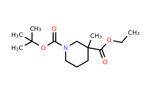CAS 278789-43-8 | Ethyl 1-Boc-3-methylpiperidine-3-carboxylate