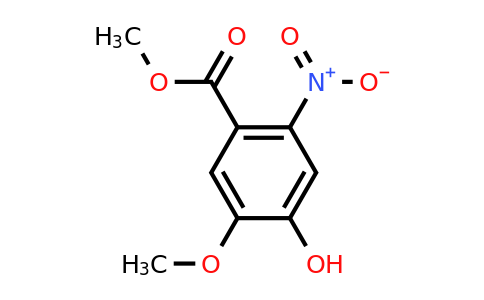 CAS 27883-60-9 | 4-Hydroxy-5-methoxy-2-nitro-benzoic acid methyl ester