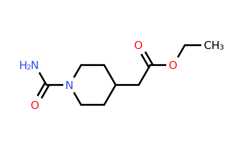 CAS 279236-51-0 | Ethyl 2-(1-carbamoylpiperidin-4-yl)acetate