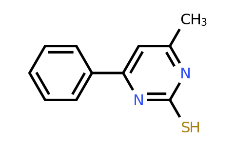 CAS 27955-44-8 | 4-methyl-6-phenylpyrimidine-2-thiol