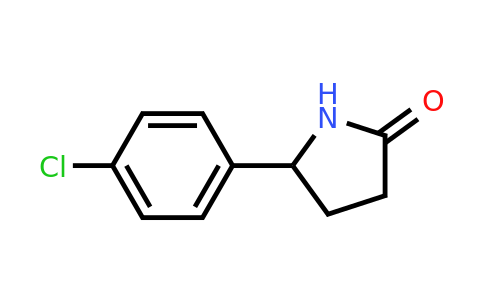 CAS 279687-54-6 | 5-(4-Chlorophenyl)pyrrolidin-2-one