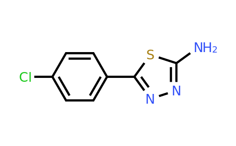 CAS 28004-62-8 | 5-(4-chlorophenyl)-1,3,4-thiadiazol-2-amine