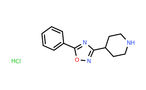 CAS 280110-74-9 | 4-(5-Phenyl-1,2,4-oxadiazol-3-yl)piperidine hydrochloride