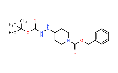 CAS 280111-50-4 | Benzyl 4-(2-(tert-butoxycarbonyl)hydrazinyl)piperidine-1-carboxylate