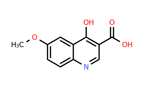 CAS 28027-16-9 | 4-Hydroxy-6-methoxyquinoline-3-carboxylic acid