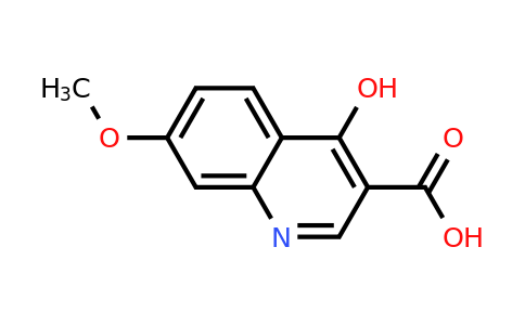 CAS 28027-17-0 | 4-Hydroxy-7-methoxyquinoline-3-carboxylic acid