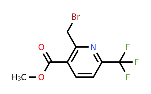 CAS 280567-87-5 | Methyl 2-(bromomethyl)-6-(trifluoromethyl)nicotinate