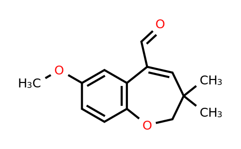 CAS 280586-26-7 | (E)-2,3-dihydro-7-methoxy-3,3-dimethylbenzo[b]oxepine-5-carbaldehyde