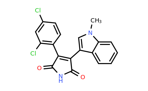 CAS 280744-09-4 | 3-(2,4-Dichlorophenyl)-4-(1-methyl-1H-indol-3-YL)-1H-pyrrole-2,5-dione
