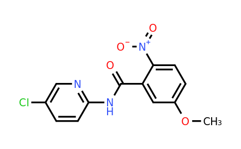 CAS 280773-16-2 | N-(5-Chloropyridin-2-yl)-5-methoxy-2-nitrobenzamide
