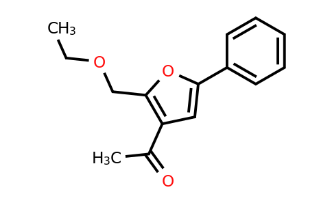 CAS 281198-94-5 | 1-(2-(Ethoxymethyl)-5-phenylfuran-3-YL)ethanone