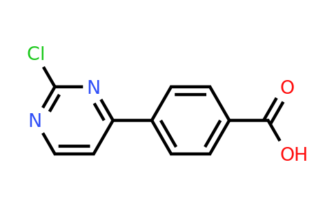 CAS 281232-89-1 | 4-(2-Chloropyrimidin-4-yl)benzoic acid