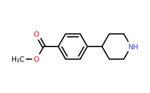 CAS 281235-04-9 | 4-Piperidin-4-YL-benzoic acid methyl ester