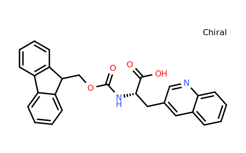 CAS 281655-61-6 | (2S)-2-([(9H-fluoren-9-ylmethoxy)carbonyl]amino)-3-(quinolin-3-yl)propanoic acid