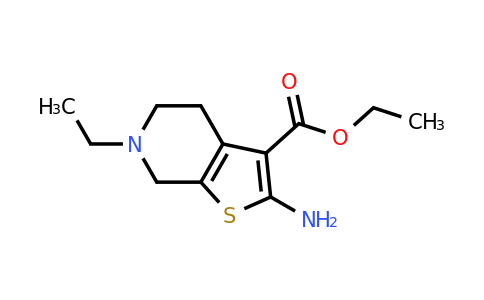 CAS 281656-91-5 | ethyl 2-amino-6-ethyl-4H,5H,6H,7H-thieno[2,3-c]pyridine-3-carboxylate