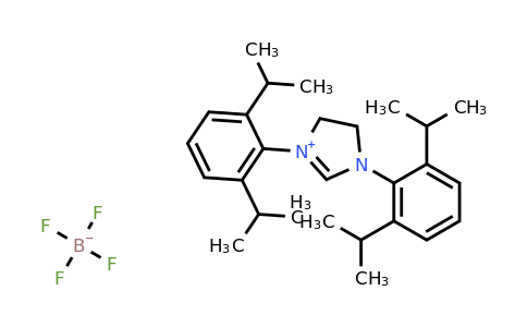 CAS 282109-83-5 | 1,3-Bis(2,6-diisopropylphenyl)-4,5-dihydroimidazolium tetrafluoroborate