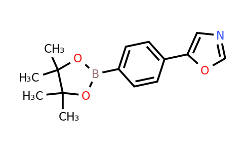 CAS 282117-22-0 | 5-(4-(4,4,5,5-Tetramethyl-1,3,2-dioxaborolan-2-YL)phenyl)oxazole