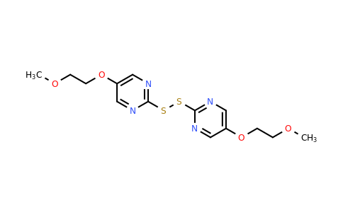CAS 28246-06-2 | 1,2-Bis(5-(2-methoxyethoxy)pyrimidin-2-yl)disulfane