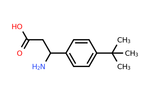 CAS 282524-82-7 | 3-Amino-3-(4-tert-butylphenyl)propanoic acid