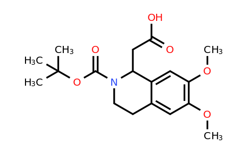 CAS 282524-92-9 | 1-Carboxymethyl-6,7-dimethoxy-3,4-dihydro-1H-isoquinoline-2-carboxylic acid tert-butyl ester