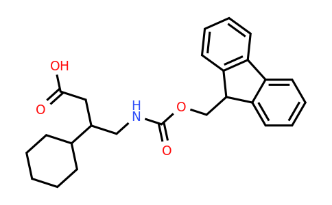 CAS 282525-06-8 | 3-cyclohexyl-4-({[(9H-fluoren-9-yl)methoxy]carbonyl}amino)butanoic acid