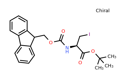 CAS 282734-33-2 | (R)-tert-Butyl 2-((((9H-fluoren-9-yl)methoxy)carbonyl)amino)-3-iodopropanoate