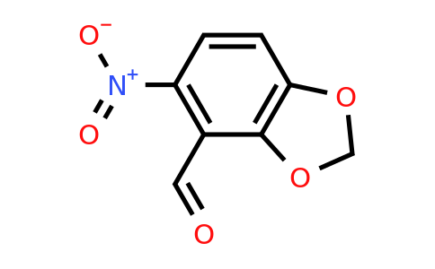 CAS 28310-13-6 | 5-Nitro-1,3-benzodioxole-4-carbaldehyde