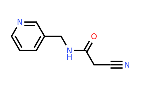 CAS 283153-85-5 | 2-Cyano-N-(pyridin-3-ylmethyl)acetamide