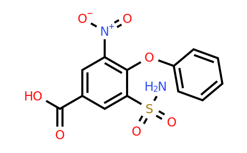 CAS 28328-53-2 | 3-Nitro-4-phenoxy-5-sulfamoylbenzoic acid
