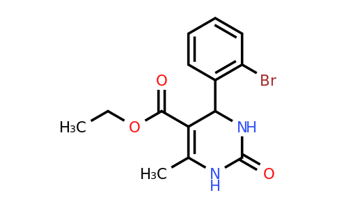 CAS 283593-06-6 | Ethyl 4-(2-bromophenyl)-6-methyl-2-oxo-1,2,3,4-tetrahydropyrimidine-5-carboxylate