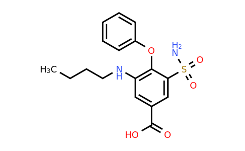 CAS 28395-03-1 | 3-(butylamino)-4-phenoxy-5-sulfamoylbenzoic acid