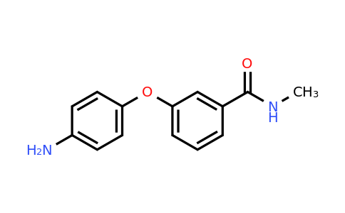 CAS 284462-56-2 | 3-(4-Aminophenoxy)-N-methylbenzamide