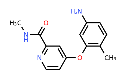 CAS 284462-92-6 | 4-(5-Amino-2-methylphenoxy)-N-methylpyridine-2-carboxamide