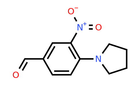 CAS 284679-97-6 | 3-nitro-4-(pyrrolidin-1-yl)benzaldehyde