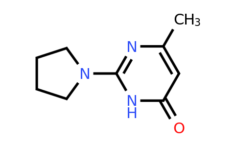 CAS 284680-44-0 | 6-Methyl-2-(pyrrolidin-1-yl)pyrimidin-4(3H)-one
