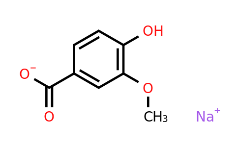 CAS 28508-48-7 | Sodium 4-hydroxy-3-methoxybenzoate