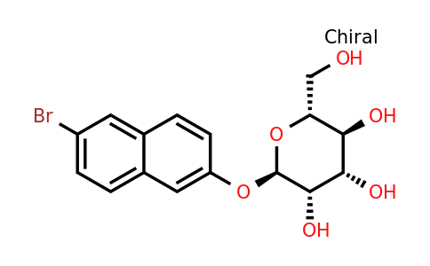 (2R,3S,4S,5S,6R)-2-((6-Bromonaphthalen-2-yl)oxy)-6-(hydroxymethyl)tetrahydro-2H-pyran-3,4,5-triol