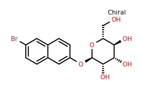 CAS 28541-84-6 | (2R,3S,4S,5S,6R)-2-((6-Bromonaphthalen-2-yl)oxy)-6-(hydroxymethyl)tetrahydro-2H-pyran-3,4,5-triol