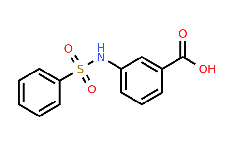 CAS 28547-15-1 | 3-(Phenylsulfonamido)benzoic acid