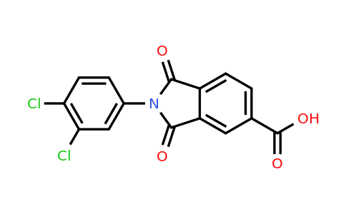 2-(3,4-Dichlorophenyl)-1,3-dioxoisoindoline-5-carboxylic acid