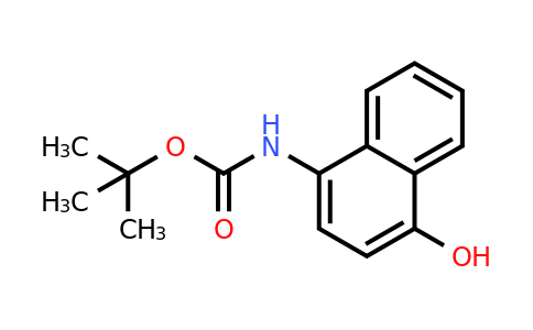 CAS 285984-22-7 | (4-Hydroxy-naphthalen-1-YL)-carbamic acid tert-butyl ester