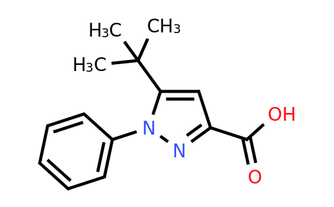 CAS 286435-97-0 | 5-tert-Butyl-1-phenyl-1H-pyrazole-3-carboxylic acid