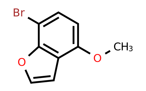CAS 286836-01-9 | 7-Bromo-4-methoxy-1-benzofuran