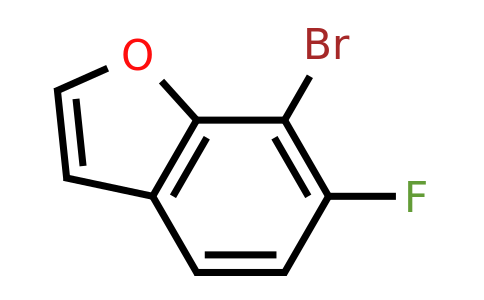CAS 286836-05-3 | 7-Bromo-6-fluoro-1-benzofuran